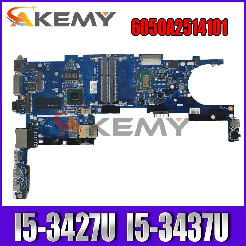 

702849-001 717843-001 For HP EliteBook Folio 9470M Laptop Motherboard 6050A2514101-MB-A02 With I5-3427U I5-3437U DDR3 100% Test
