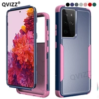 3 layer bumper case for samsung galaxy s22 ultra plus s21 ultra plus fe armor shockproof full coverage 3 in 1 frame luxury cover