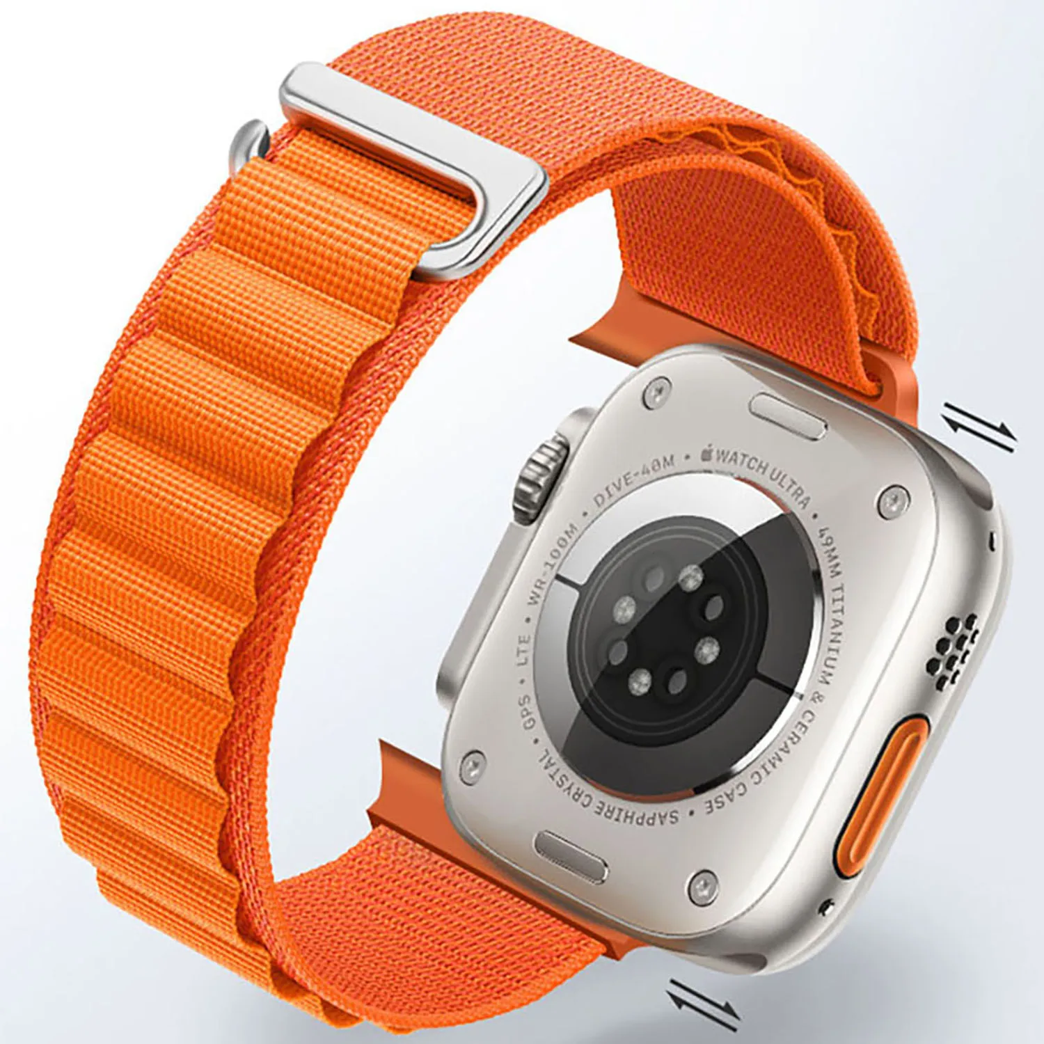 Вотч 8 ультра. Вотч ультра 49 мм. Apple watch ultra alpine loop. Ремешок apple watch ultra альпийская петля. Apple watch ultra 49mm.