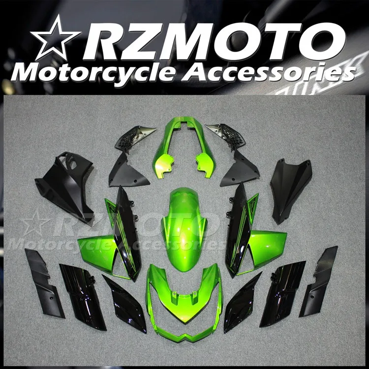 

4Gifts New ABS Motorcycle Fairing Kit Fit For Kawasaki Ninja Z1000 2010 2011 2012 2013 10 11 12 13 Fairings Set Custom Green
