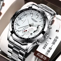 quartz watch mens watches top brand luxury imported movement waterproof luminous business wristwatch