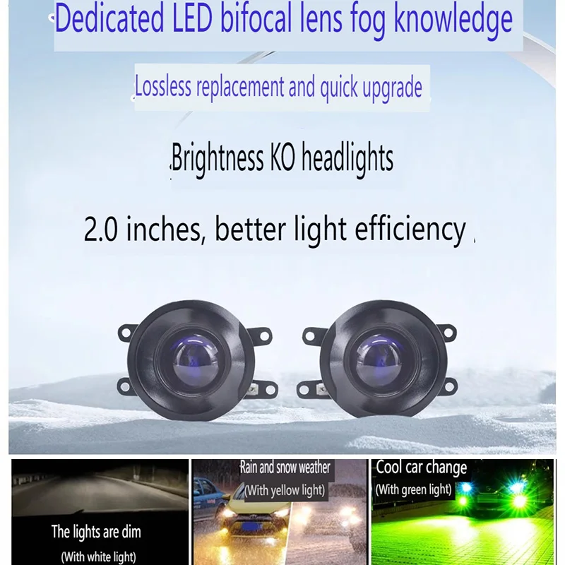 Обновите ваш Land Rover с высокопроизводительными линзами для противотуманных фар