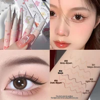 natural liquid eyeliner lying silkworm pen brighten enlarge eyes long lasting waterproof quick drying ultra fine eyeliner makeup