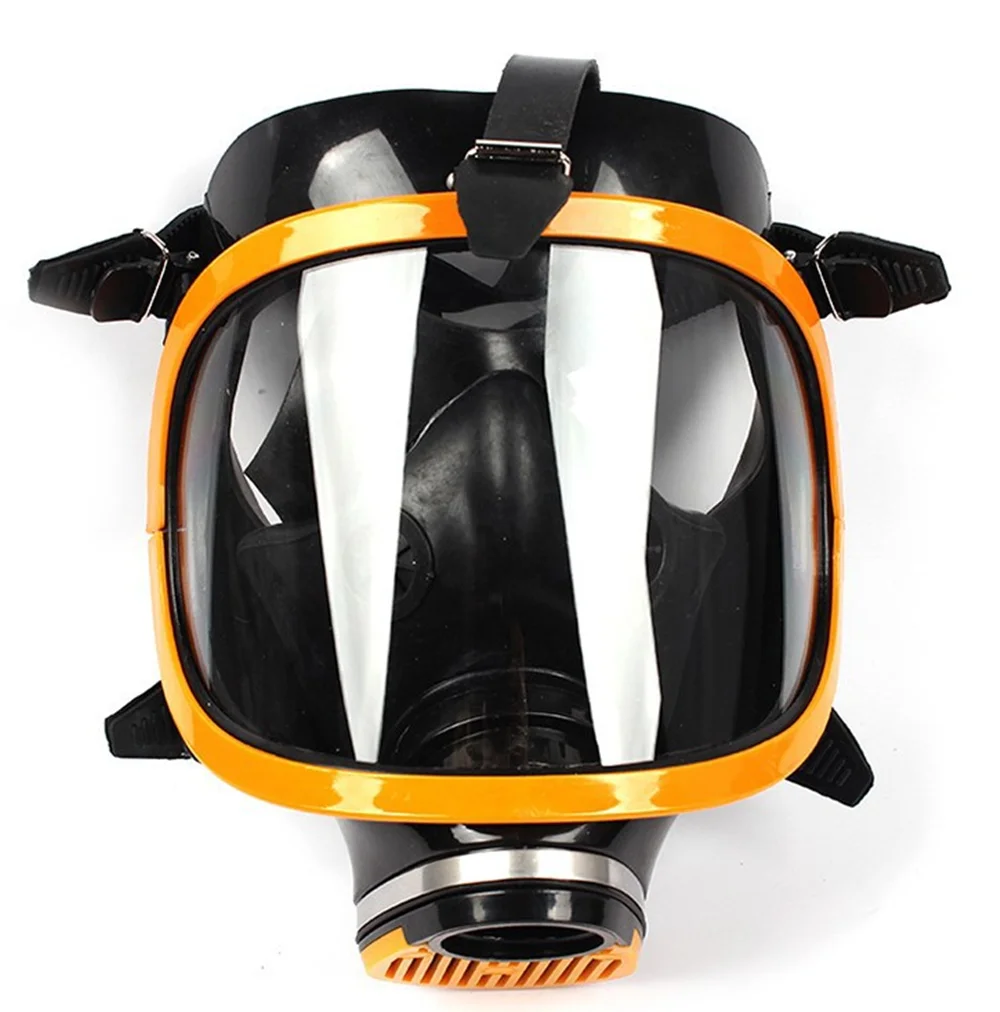 

Rubber Full Face singal Filter Gas Respiratory Chemical Gas Mask