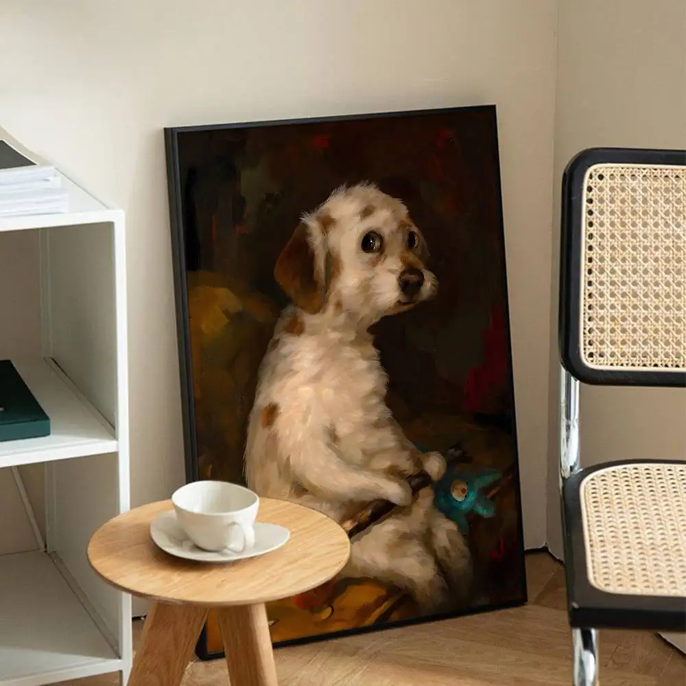 

Винтажная наклейка-постер с животными Potdemiel