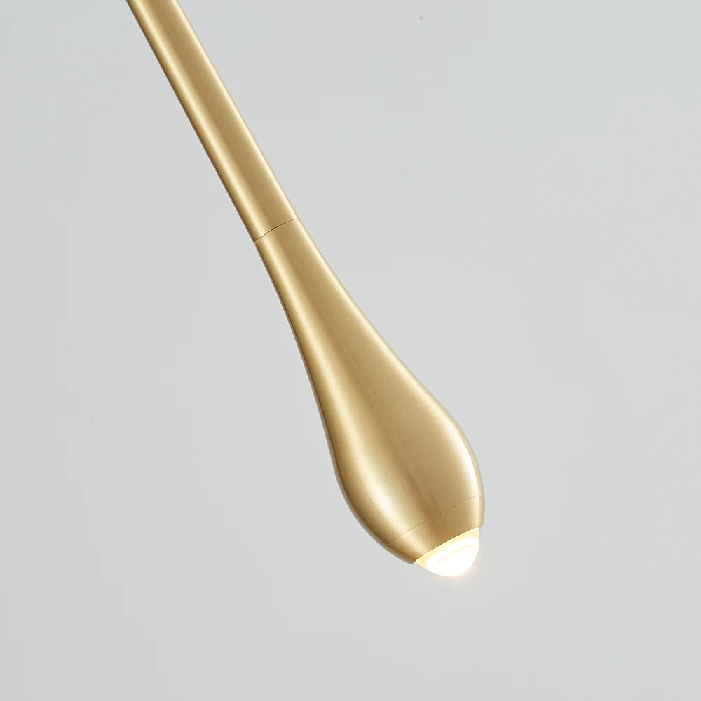 FKL скандинавская потолочная люстра для спальни светодиодный подвесной