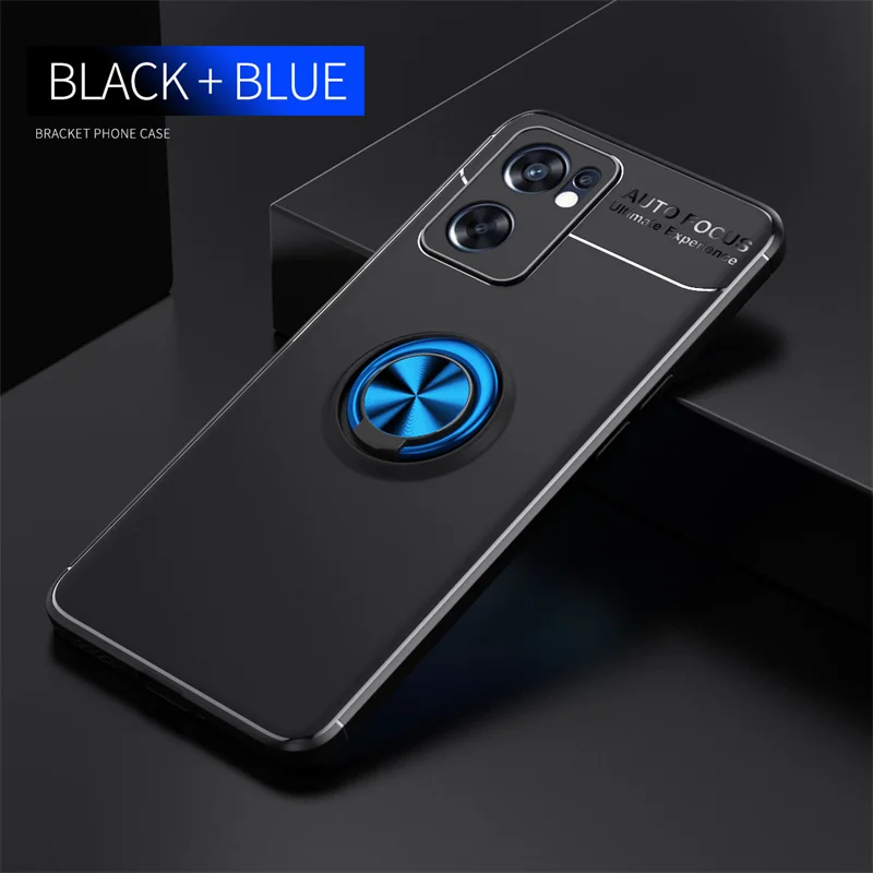 For Cover Oneplus Nord CE 2 Case For Oneplus Nord CE 2 Capas TPU Soft Ring Magnetic Holder For Cover Oneplus Nord CE 2 5G Fundas