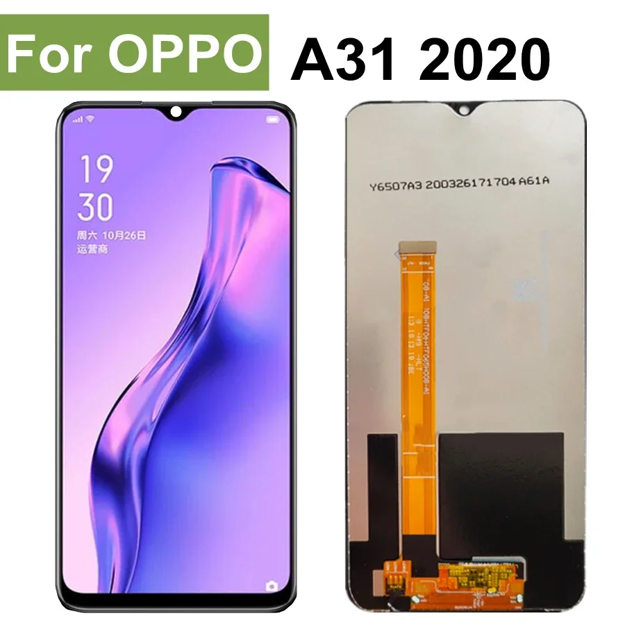 6 5-дюймовый ЖК-дисплей для Oppo A31 2020 CPH2015 CPH2073 CPH2081 CPH2029 CPH2031 дигитайзер сенсорного