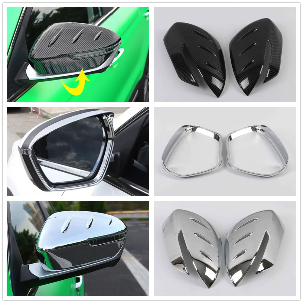 

For Geely Atlas Pro Azkarra Boyue Emgrand X7 Sport 2020 2021 2022 Accessories Side Door Rearview Turning Mirror Cover Frame