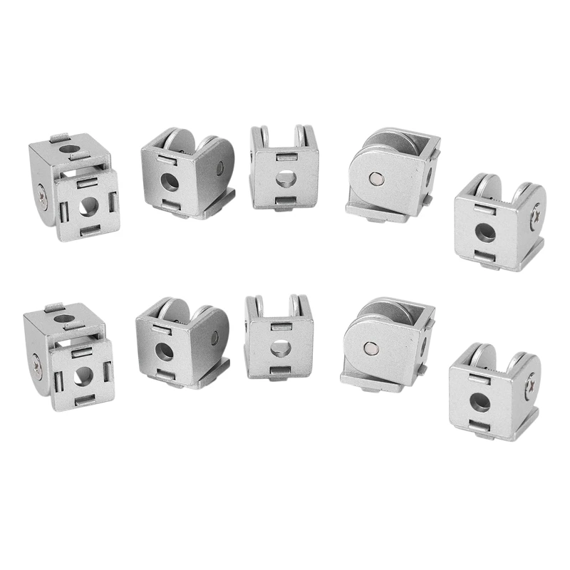 

JFBL Hot 10Pcs Zinc Alloy Pivot Joint For Aluminum Extrusion Profile 2020 Series, Flexible Pivot Joint For 2020 Aluminum Profile
