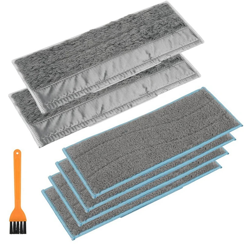 

Replacements 4Pcs Washable Wet Mopping Pads For Irobot Braava Jet M6 And 2Pcs Dry Mopping Pads For Irobot Braava Jet M6