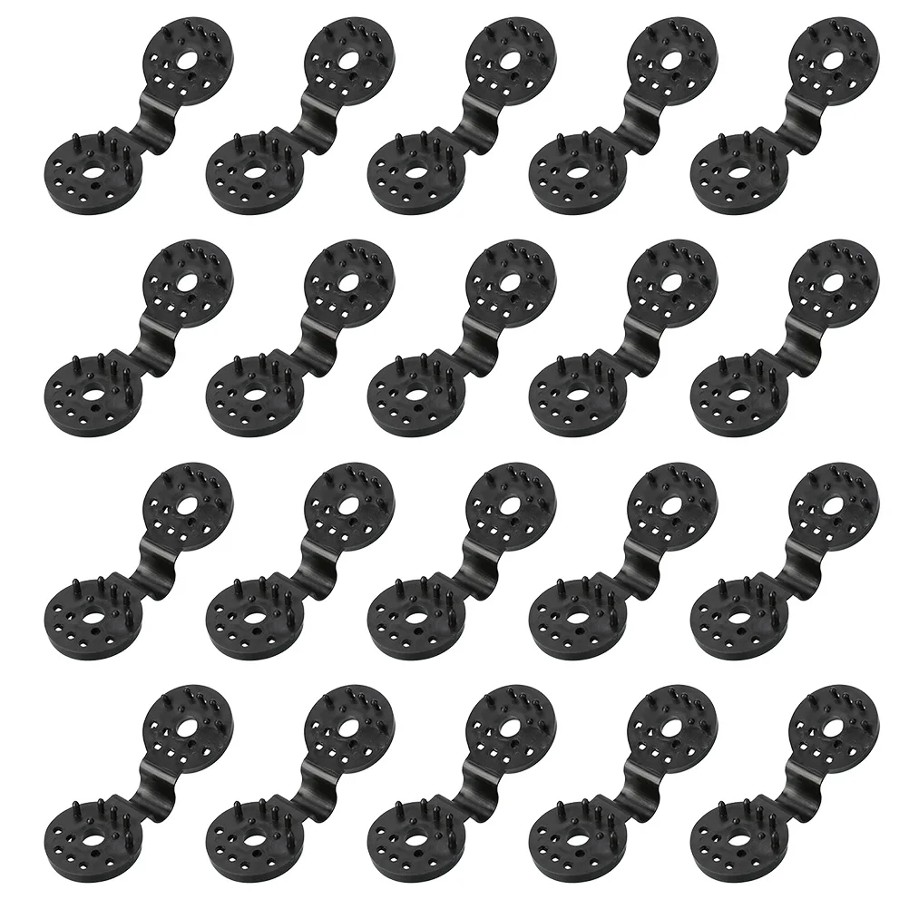 

20pcs Sun Shade Net Clip Shade Fabric Clips Shade Cloth Clamps Plastic Net Clips Sunshade Net Clamps