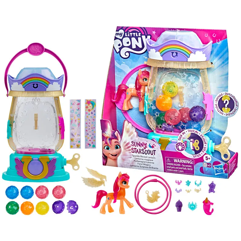 

My Little Pony A New Generation Movie Sparkle Reveal Lantern Sunny Starscout Light Up Toy for Kids Gifts F3329