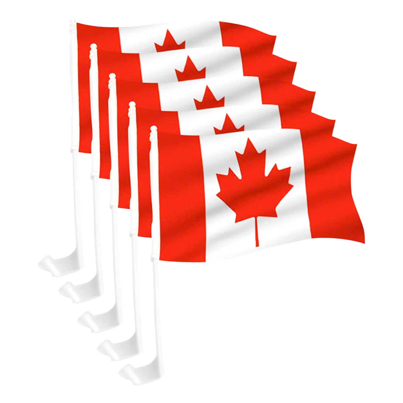 Автомобильные флаги Канады на окно автомобиля страны с ярким цветом и зажимом