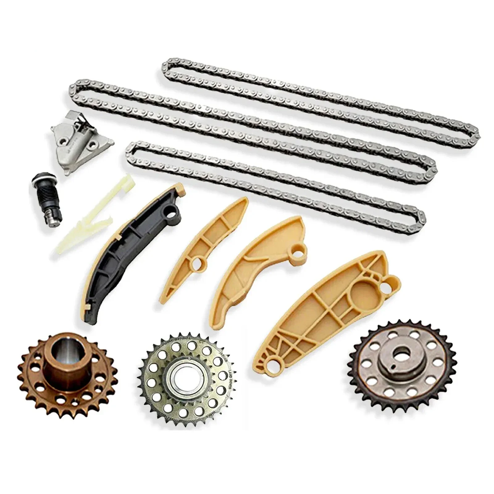 Комплект цепи синхронизации Linkteco для DISCOVERY 2.0D AJ200 204DTD 204DTA 22011-39004-000 JDE40403 LR132675 LR084294