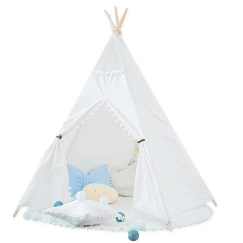 

children small foldable house material child indoor outdoor play teepee kids tent for sale