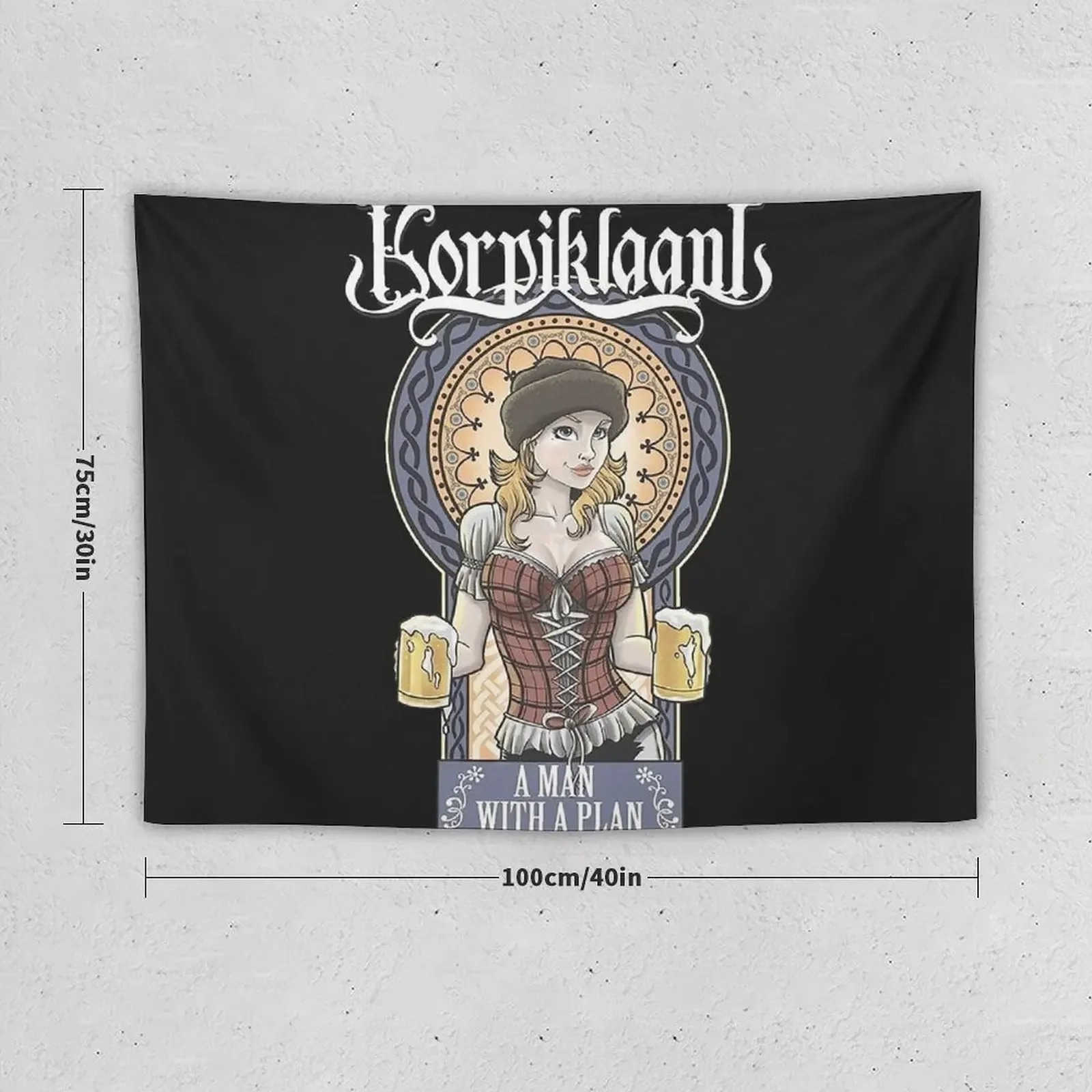 Ковер Korpiklaani милый ковер для комнатных вещей на стену декоративные картины