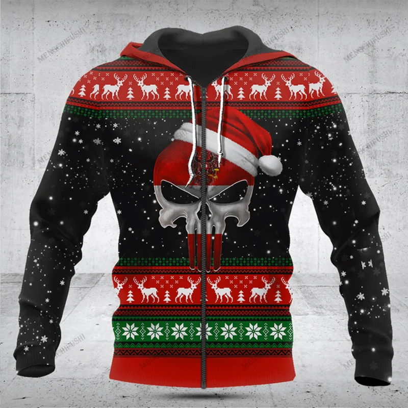 Пользовательское имя эмблема Австрии рождественские толстовки из полиэстера