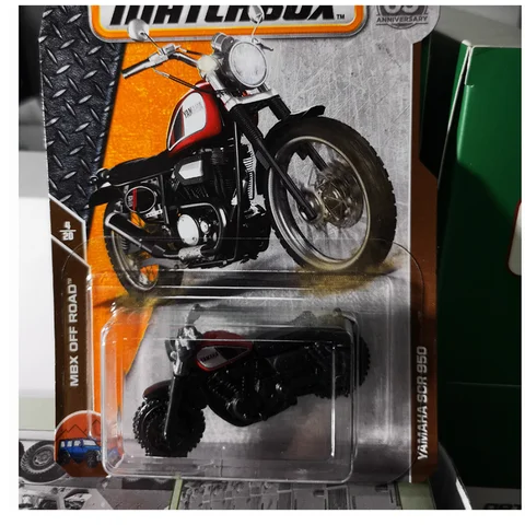 Автомобиль MATCHBOX YAMAHA SCR 950 Сплав мотоцикл автомобиль металлические игрушки готовые украшения подарки коллекция дисплей