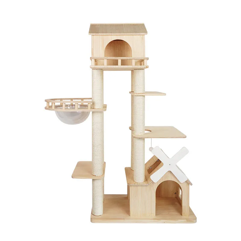 

High quality pet supplies cat climbing frame cat tree garden path cat climbing rack