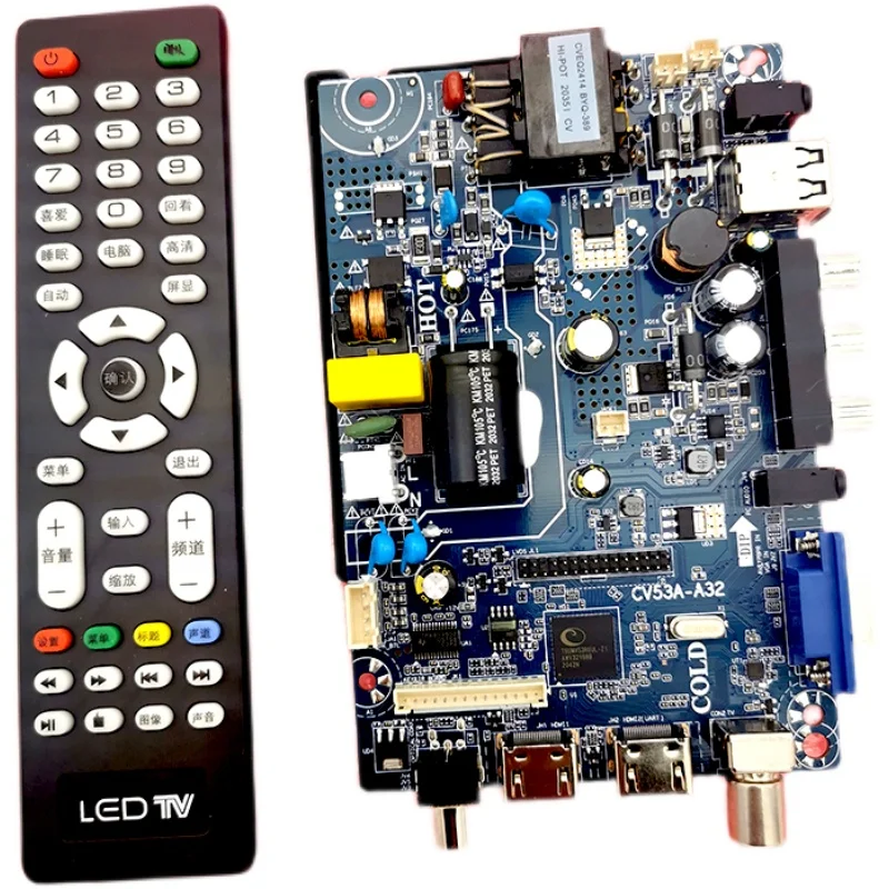 

New CV53A-A32 TP.SK108.PB818 LCD TV Motherboard 32-inch LCD Driver Board Universal