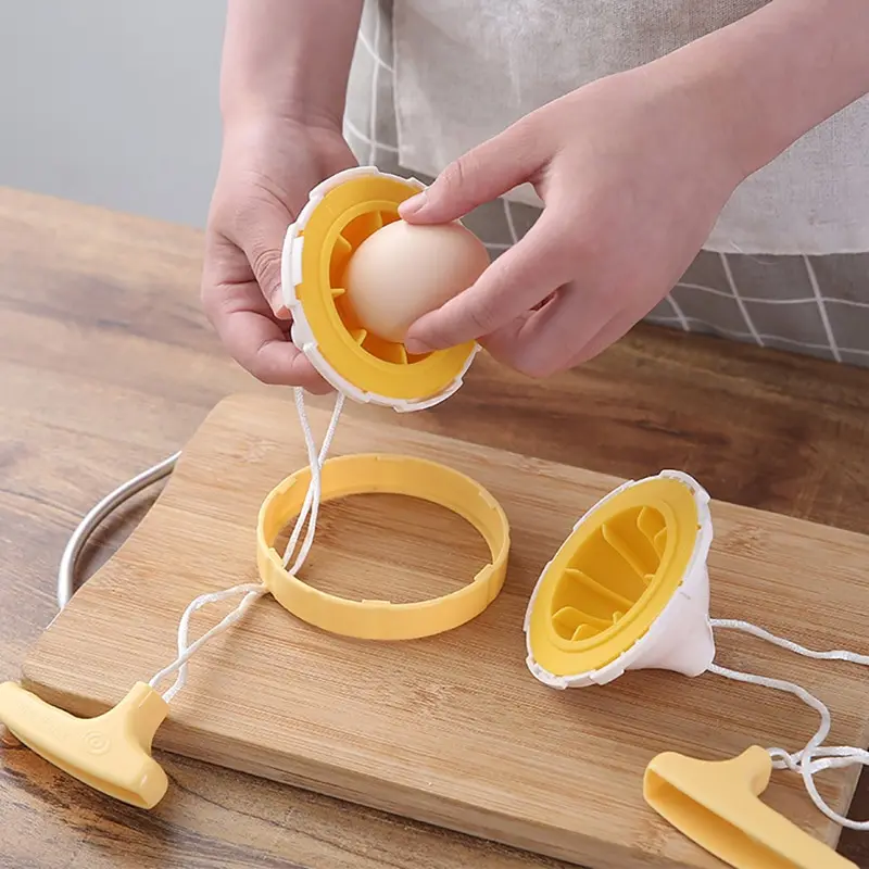 

Portable Throw Egg Scrambler Golden Egg Yolk Shaker Mixer Scramble Eggs Whisk Inside Kitchen Cooking Tool