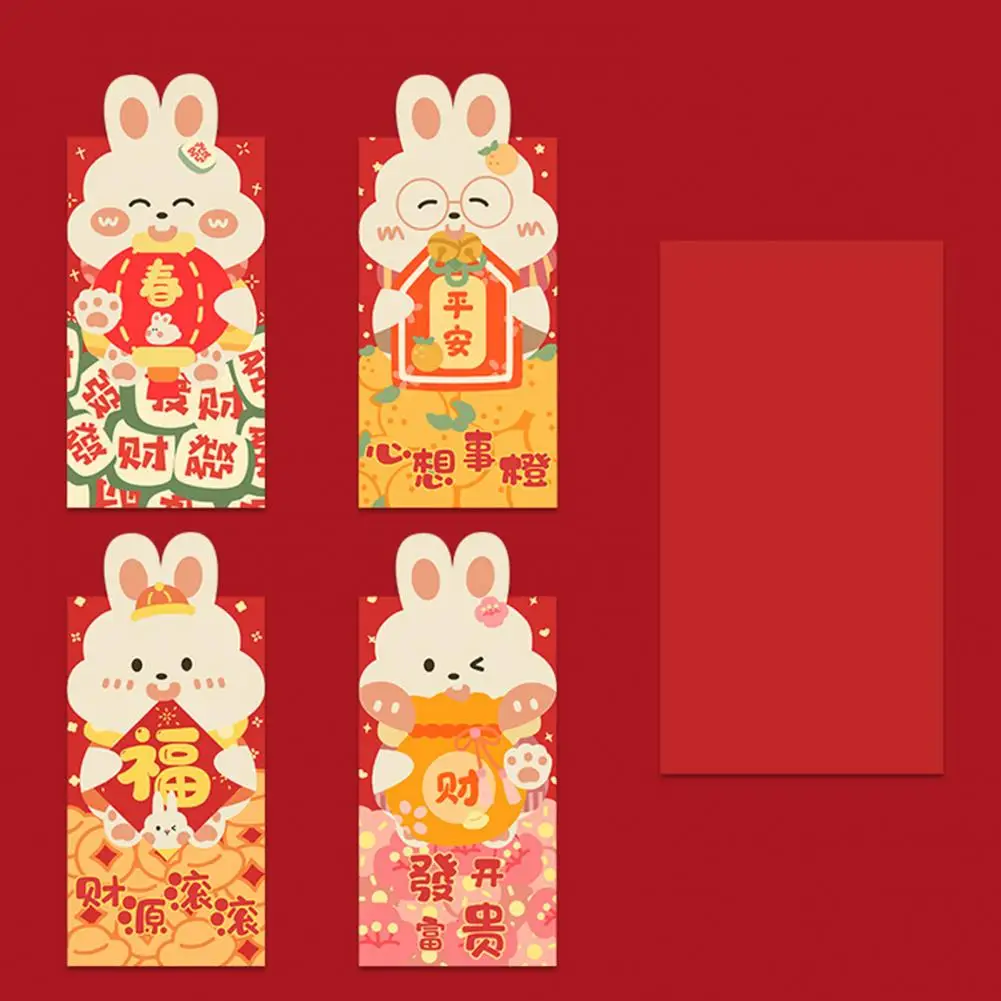 

4 шт., яркие конверты для офиса