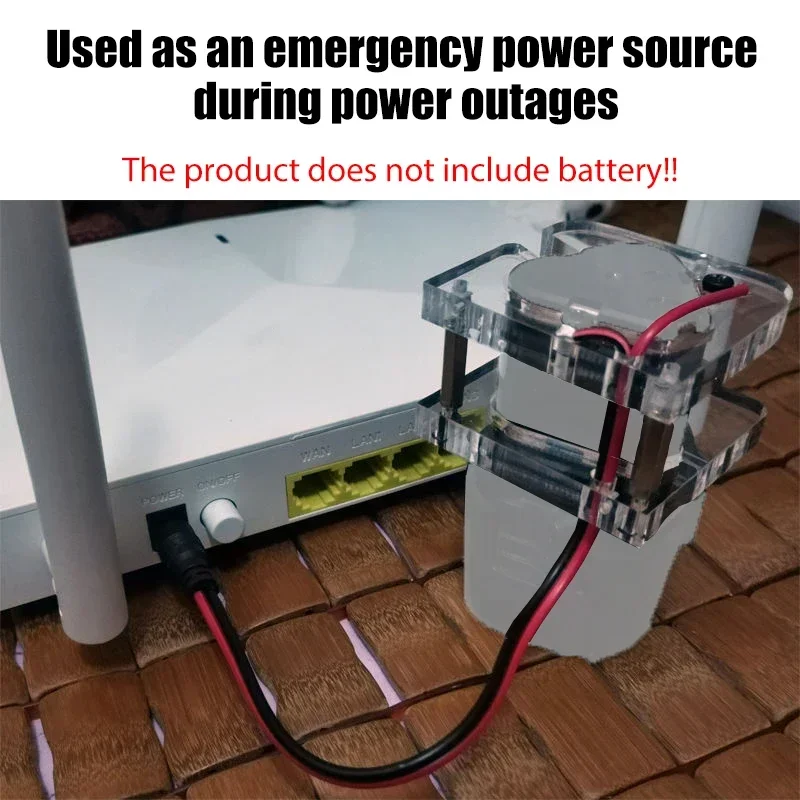 Акриловый держатель аккумулятора для самостоятельной сборки переходник