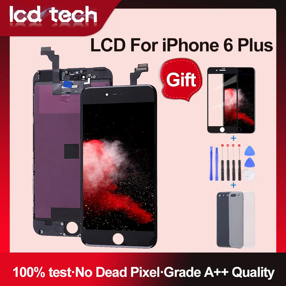 

Grade AAA For iPhone 6 Plus LCD Screen Display Touch Digitizer Assembly Replacement Parts No Dead Pixel With Gifts