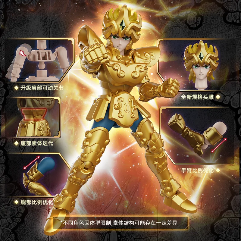 Фото Коллекционная сборная модель-фигурка Saint Seiya Gold Saints Galaxy Edition Bloks: Аниме-игрушка по мотивам Афины №4