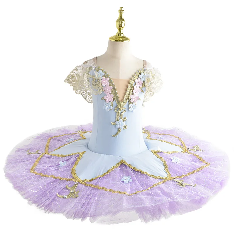 Черная профессиональная балетная юбка-пачка для девочек и женщин детские