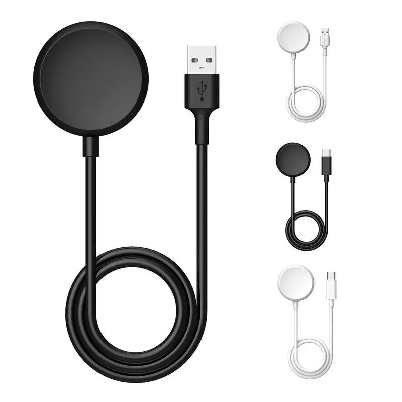

USB/Type C Charging Cable Base Cord Wire Smart Watch Dock Charger Adapter Data Line For Google Pixel Smart Watch Accessories