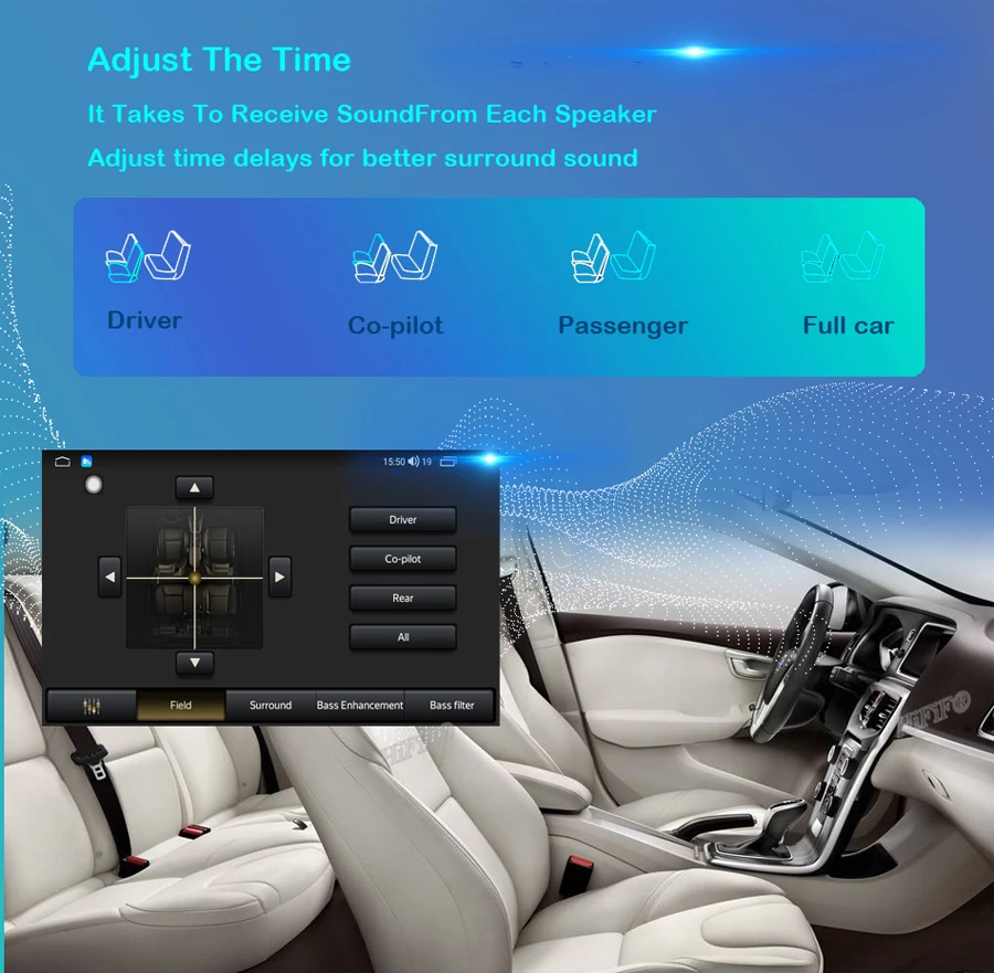 Автомагнитола 2 din 8 ядер Android 11 для Smart Fortwo Forfour 435 2014 15 -2019 навигация GPS DVD