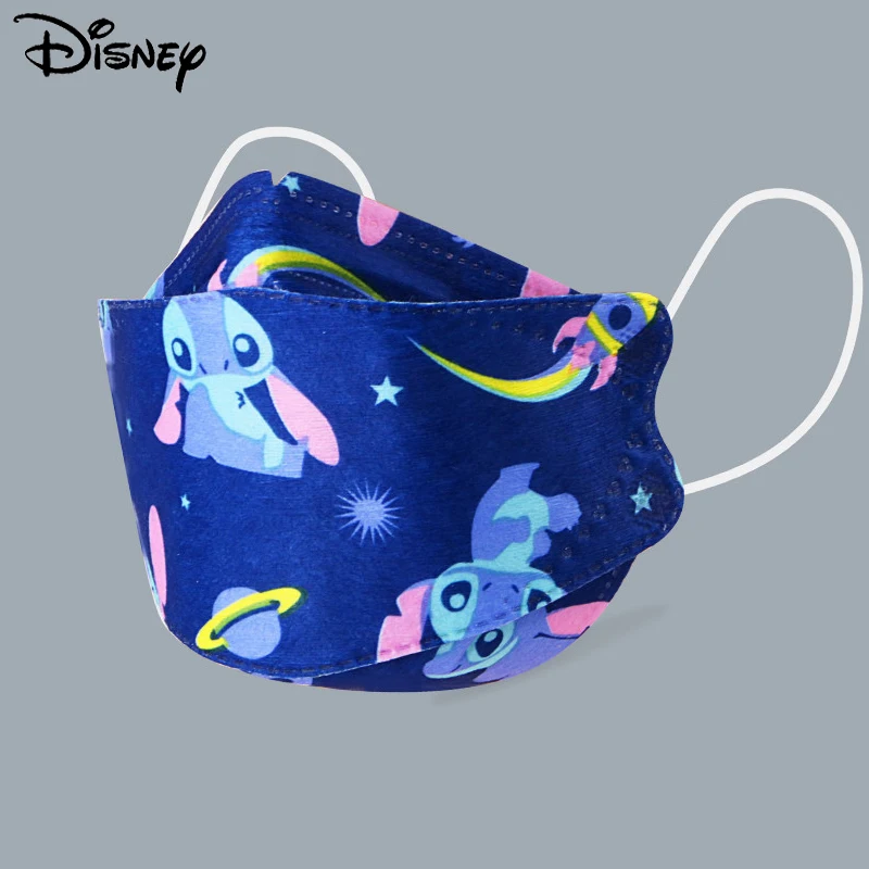 Одноразовая детская Пылезащитная противоаллергенная мультяшная 3d-маска для