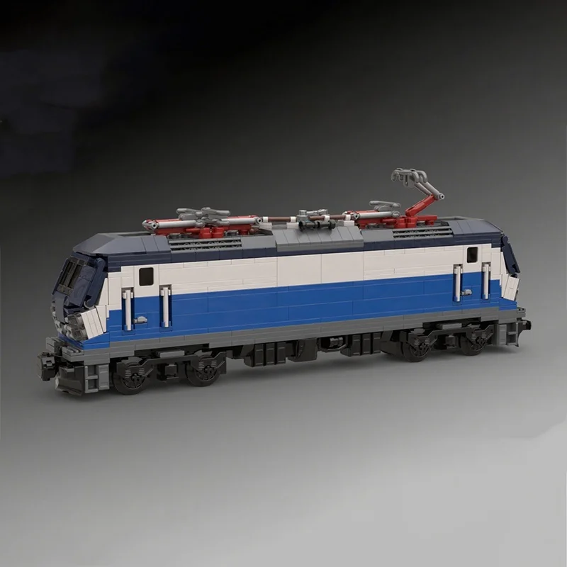 901 деталь MOC: Модель поезда Siemens Vectron, конструктор, игрушки для сборки, рождественские подарки, креативная коллекция для сборки (art.: 3920dc9be472e) - 3920dc9be472e