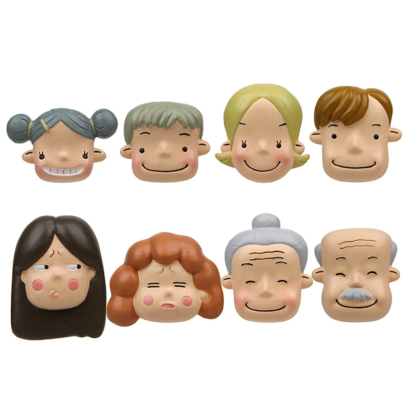 

Магнитные практичные Мультяшные Креативные украшения для холодильника, универсальная Пряжка ручной работы для семейного приготовления сч...