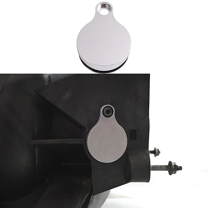 Для Ls Lq4 Egr заглушка трубки впускного блока Off Plate Lsx Silverado 4 8 л 5 3 6 0