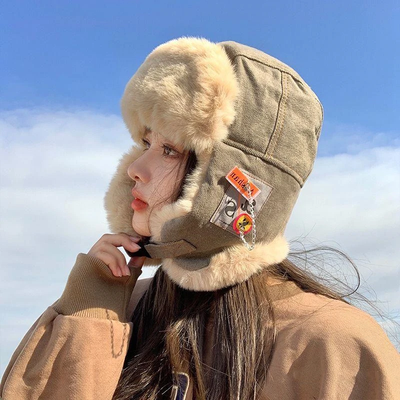 Зимняя шапка пилота