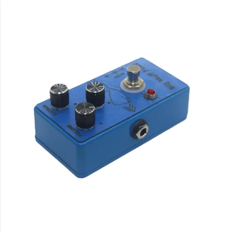 Фото Схема эффекта Fuzz для гитары DIY: Big Muff, Fuzzy Distortion, Single Block Effect (сделай сам) №1