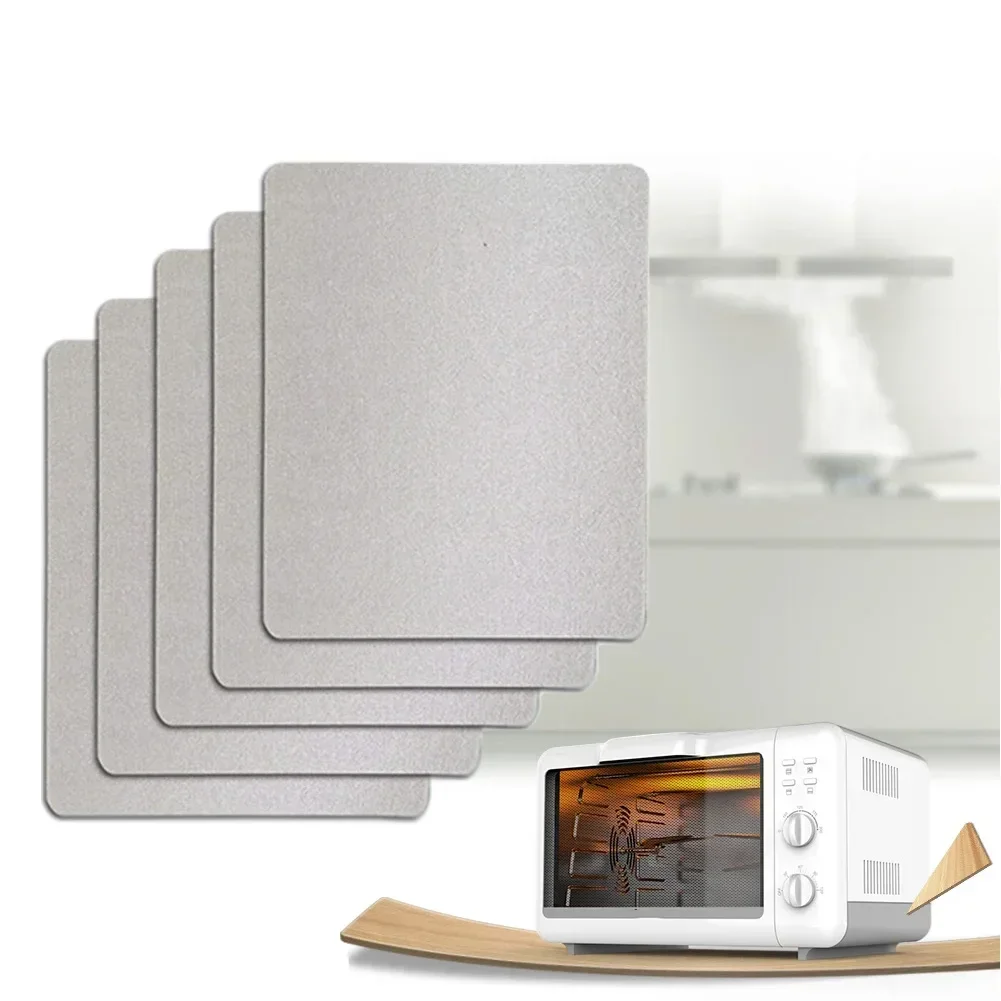 Лист слюды для микроволновой печи 5 шт. листы крышки лист волновода 150x120 мм