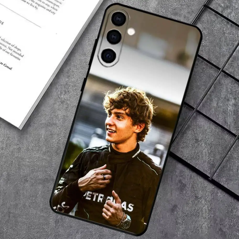Фото Чехол для телефона Driver K-Kimi A-Antonelli для Samsung Galaxy A73, A72, A71, A70, A53, A52, A51 и других моделей, мягкий черный чехол №4