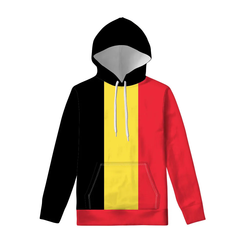 

Belgium Zipper Hoodie 3d Custom Made Name Belgie Team Logo Be Pullover Bel French Belgique Nation Belgien Flag Clothes