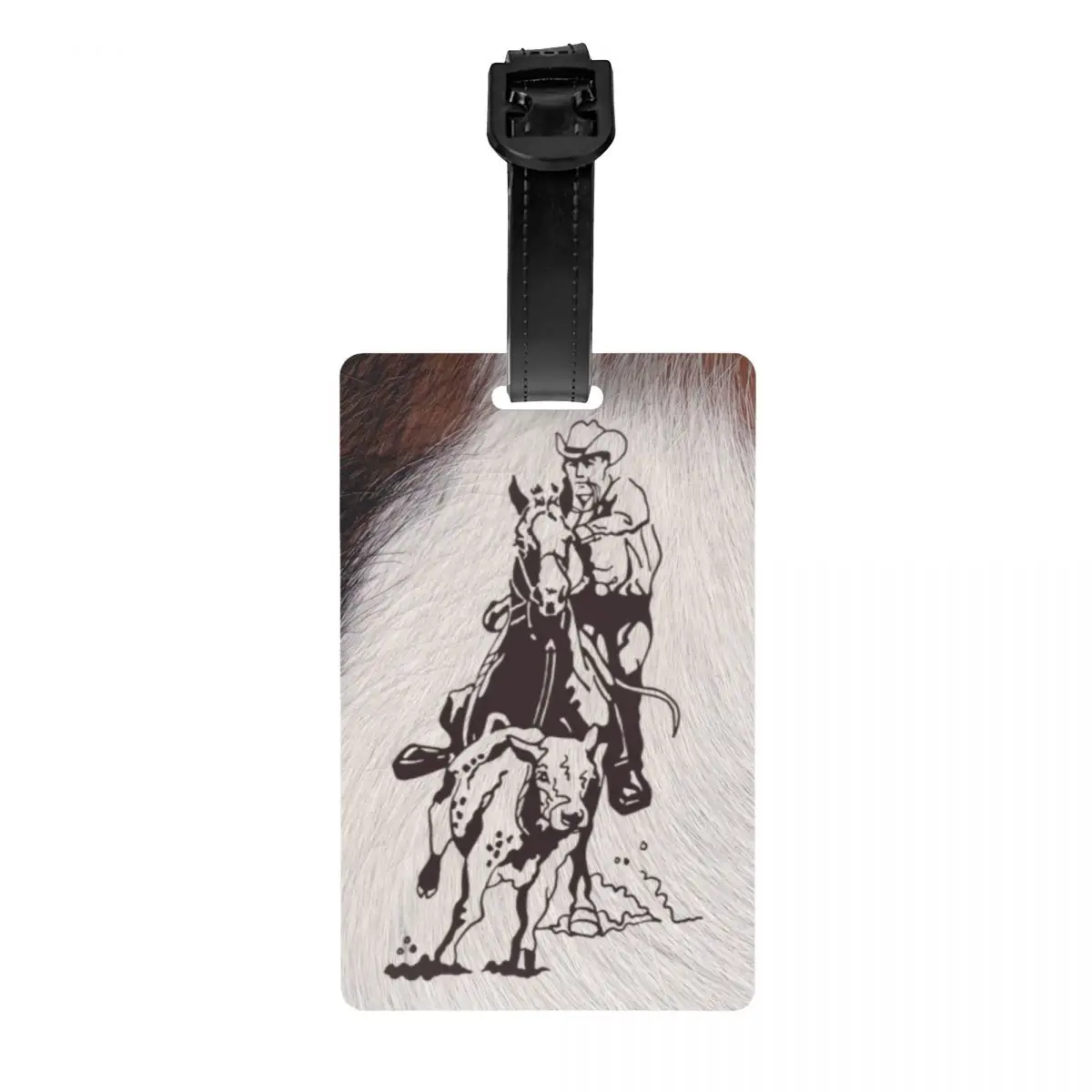 

Западные Ковбойские дневные ярлыки для чемоданов из воловьей кожи