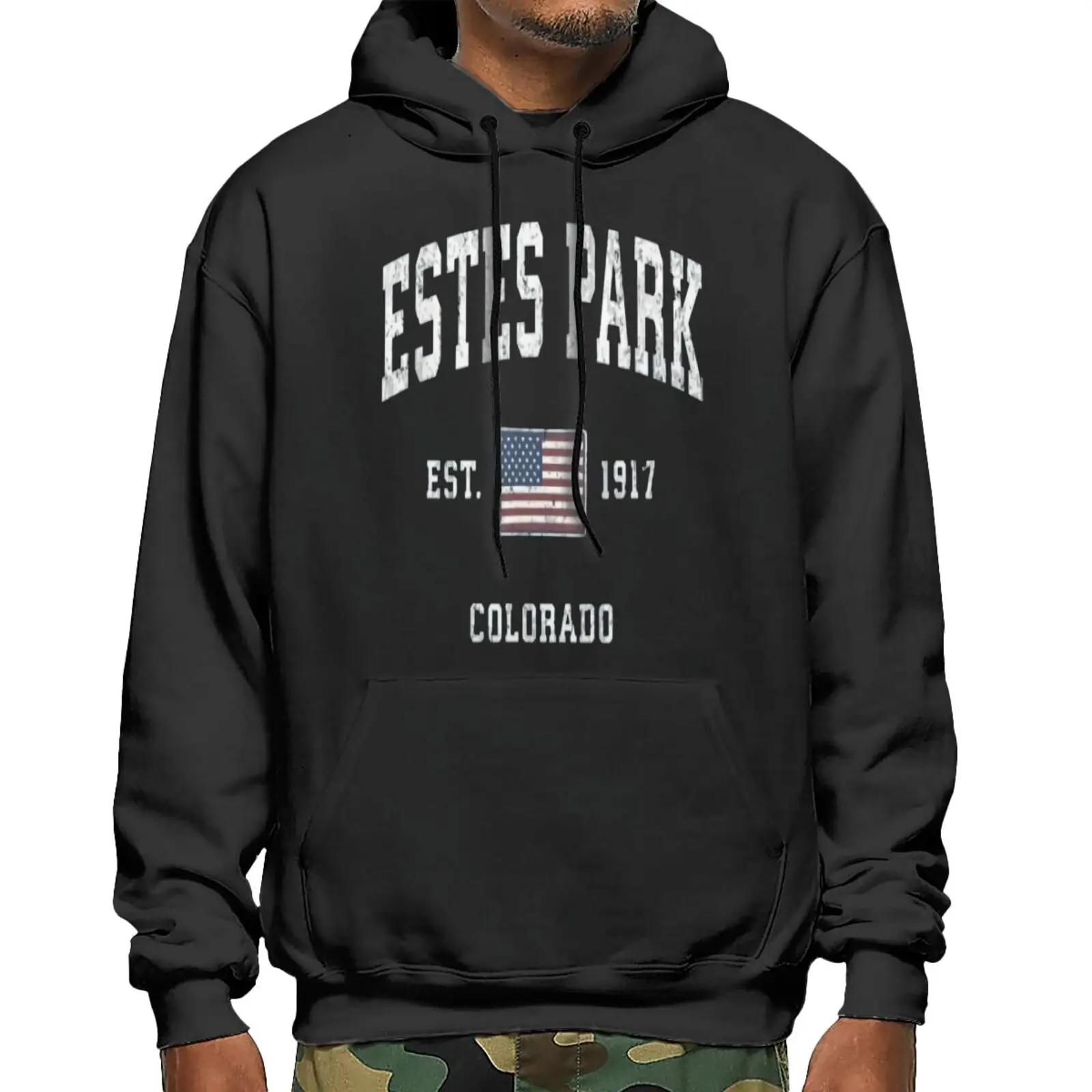 

Estes Park Colorado Co American Flag Sweatshirts Hoodies Hoodie With Zipper Gothic Clothes Hip Hop Anime Hoodie Gothic Clothes