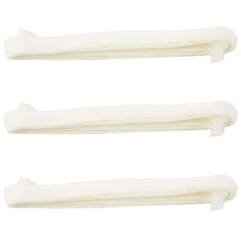 

3 шт. 5 м ПВА 25 мм Широкий сетчатый сменный Карп рыболовные чулки Boilie Rig Bait Wrap Bags