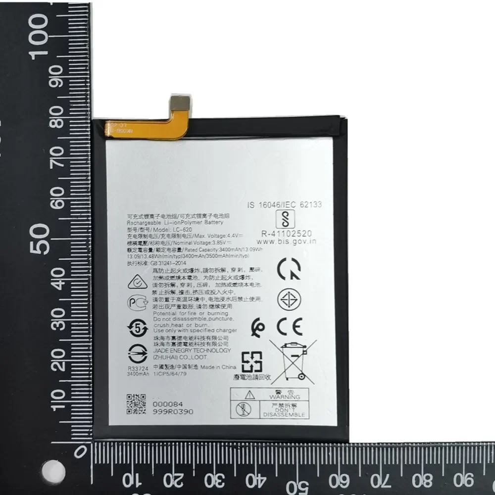 Аккумулятор для телефона 3500 мАч LC-620 LC620 Nokia 6 2 7 TA-1198 TA-1200 TA-1196 Сменные Аккумуляторы +