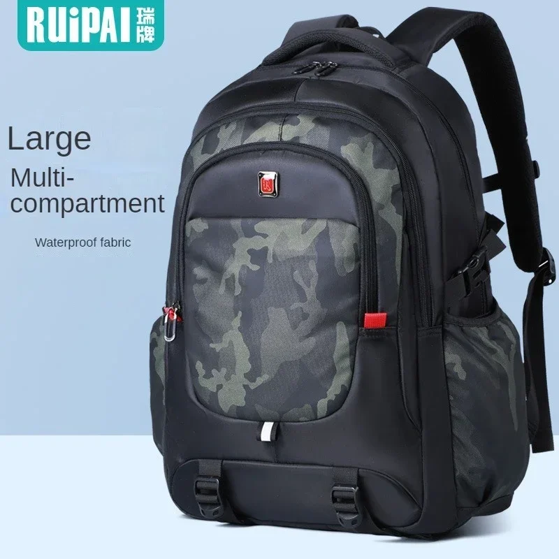 

The New Junior High Student Light Durable School Bag Men Women Large Capacity Simple Backpack Reduced Load Primary School Bags