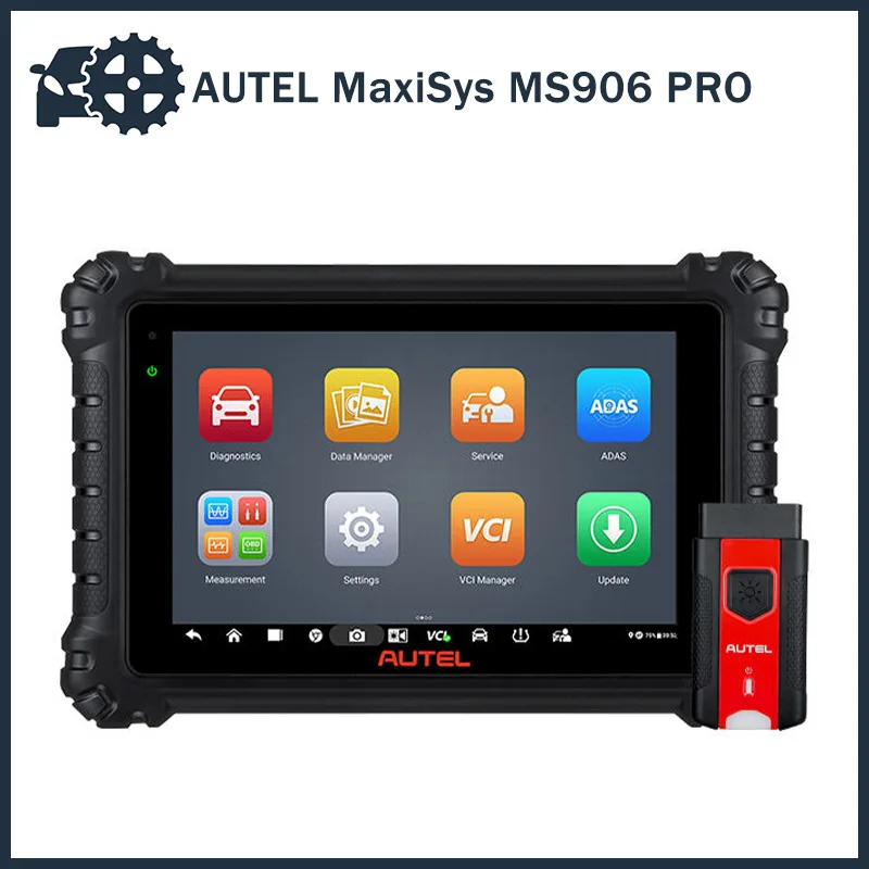 

AUTEL MaxiSys MS906 PRO OBD2 инструмент для диагностики автомобиля, профессиональный расширенный кодирование ECU, поддержка OE-уровня, все системы PK MK906 MS906BT