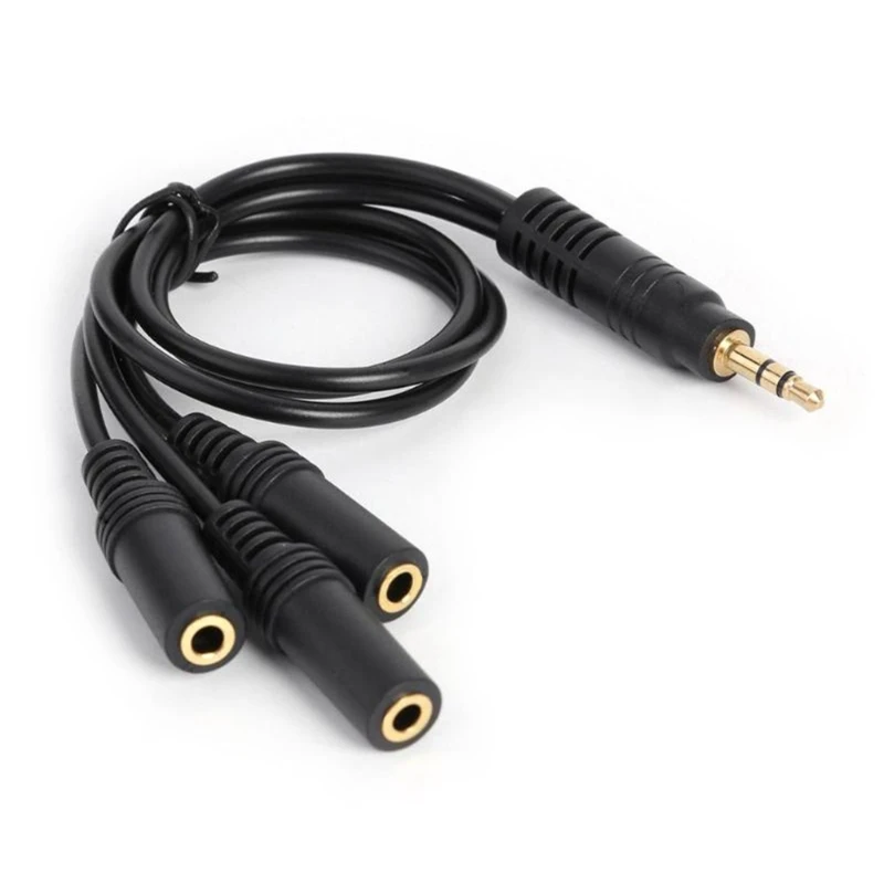 

Headphone Splitter Cable 3.5mm Jack 3 Way Splitter Adapter Aux Cable