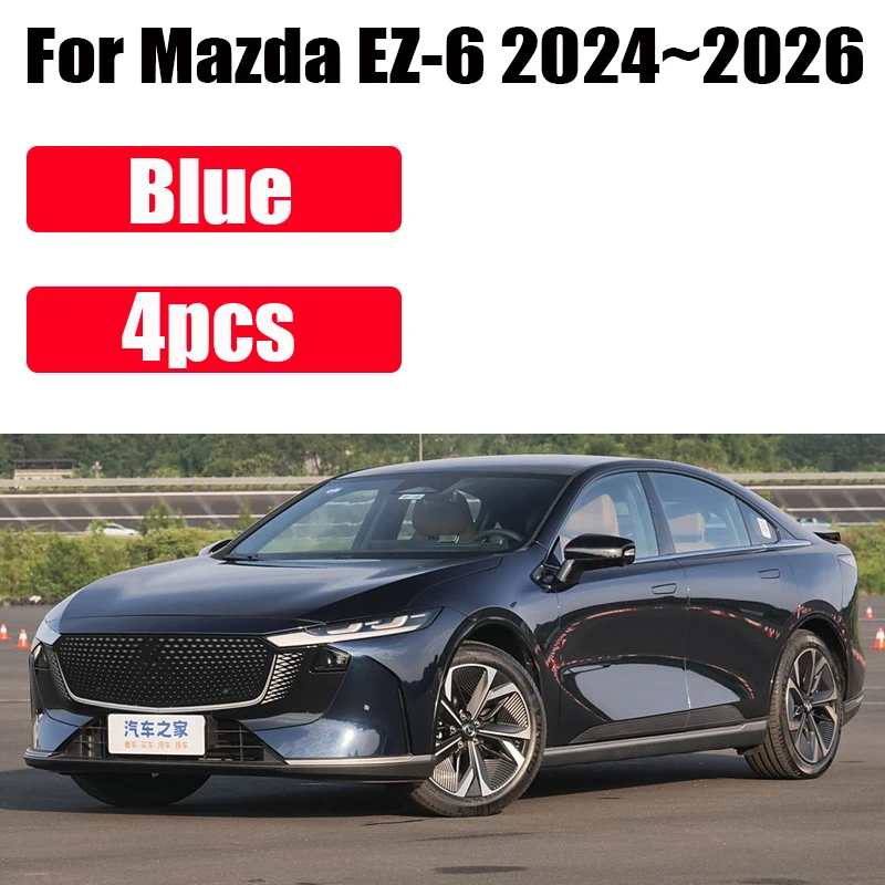 

Автомобильное крыло для Mazda EZ-6, аксессуары 6e 2024 ~ 2026, защитные брызговики, брызговики переднего колеса, краска для выпечки, брызговики